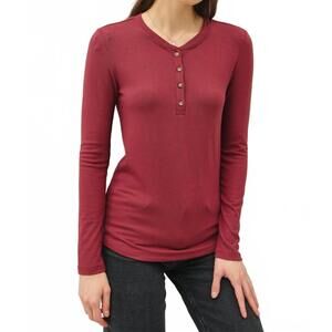 NEW BE COOL ada top in burgundy